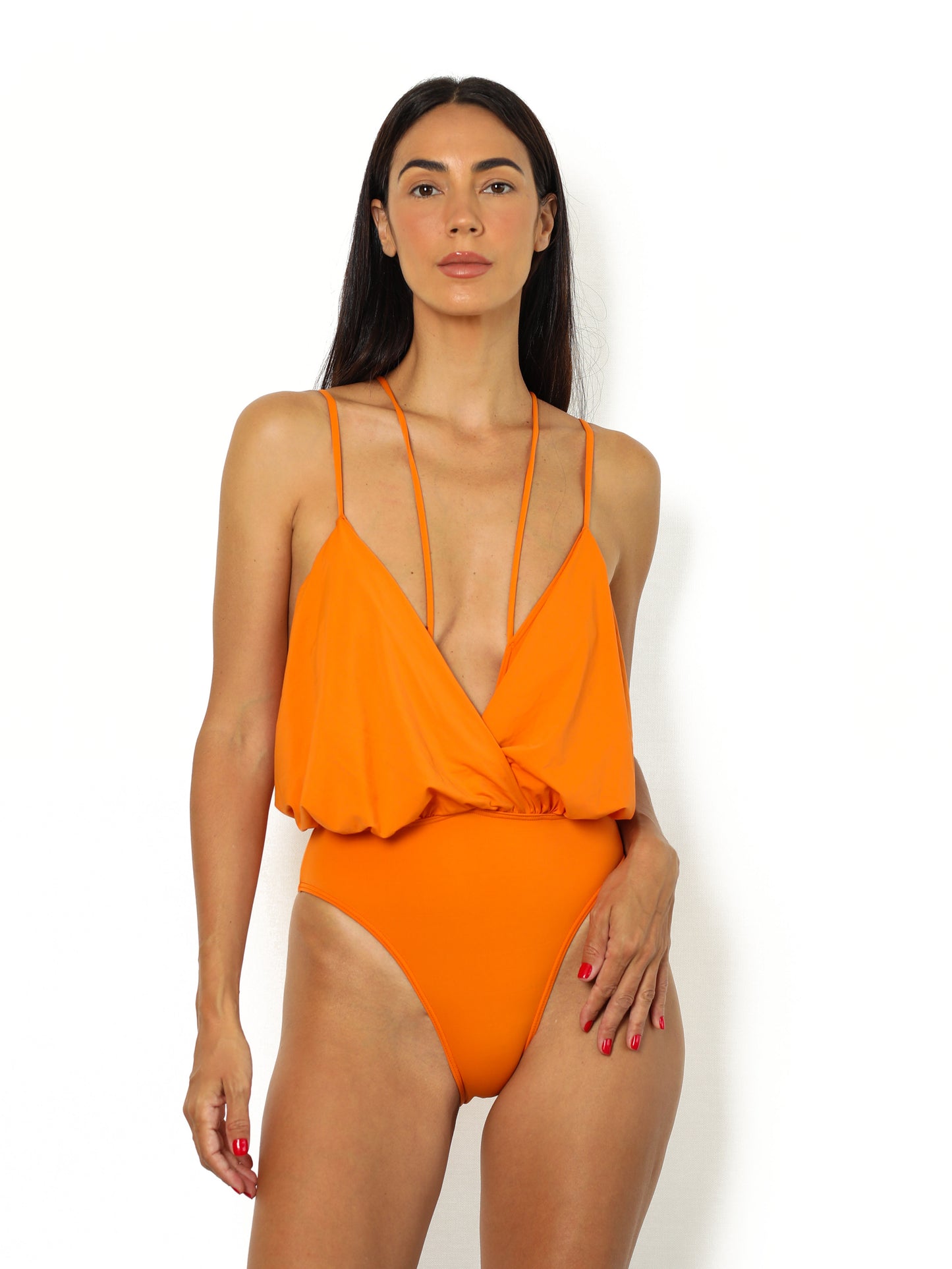 INDIGO MAILLOT ORANGE
