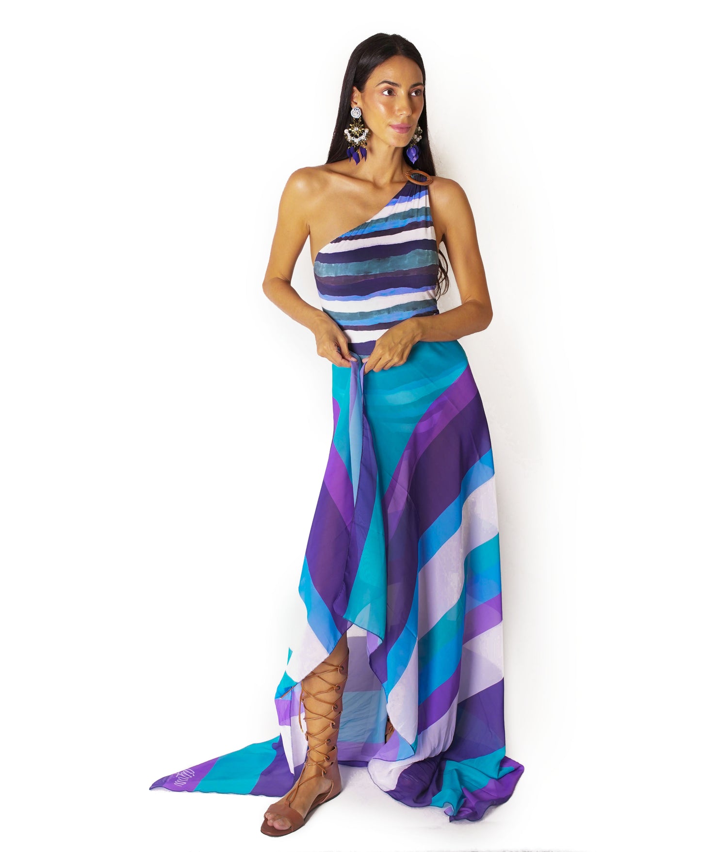SANTORINI SARONG - swimwear online philippines