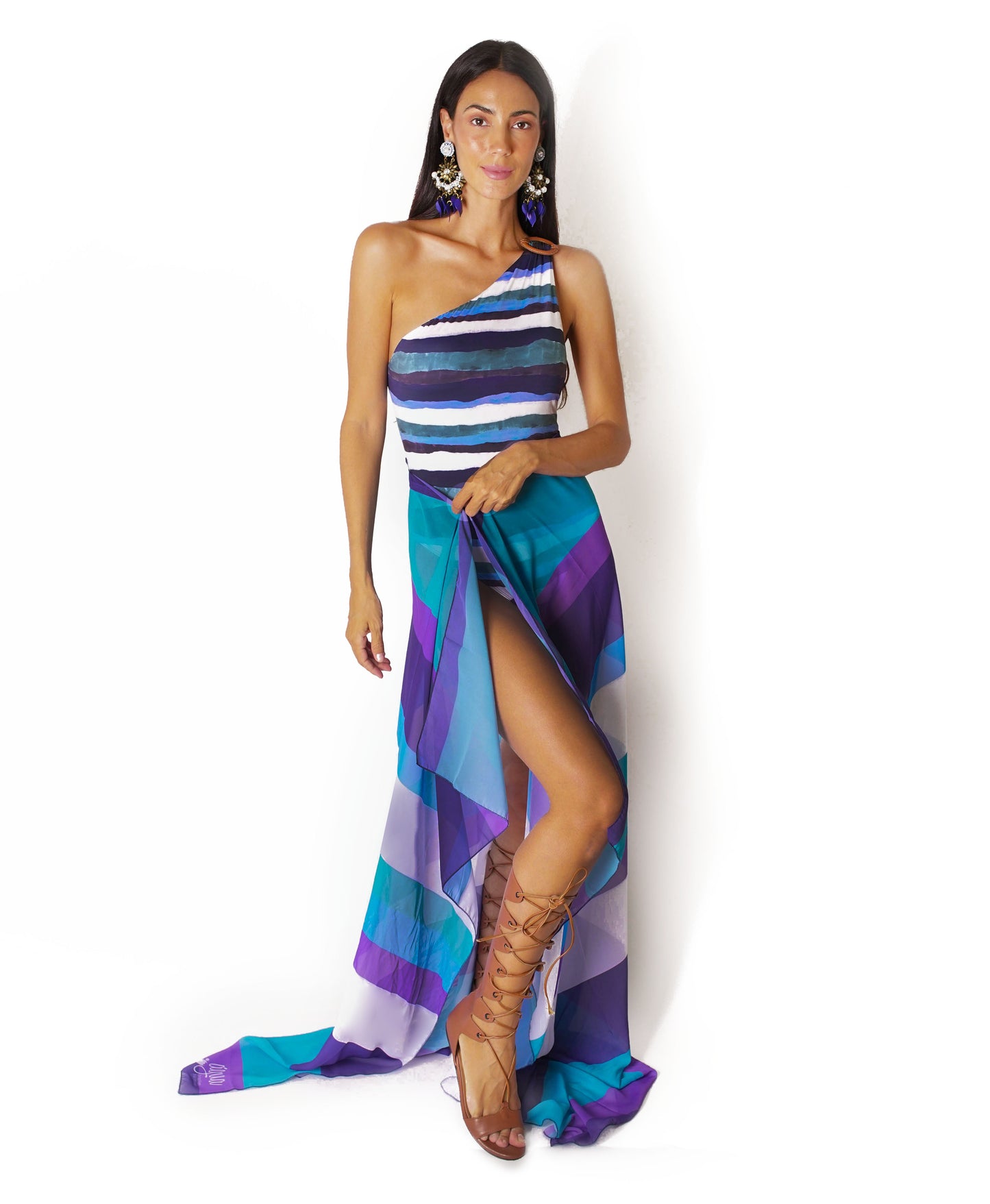SANTORINI SARONG - swimwear online philippines