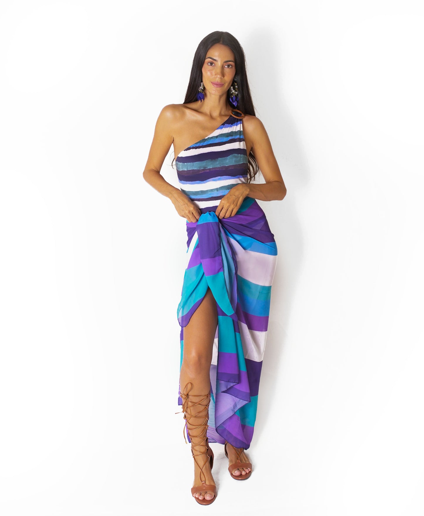 SANTORINI SARONG - swimwear online philippines