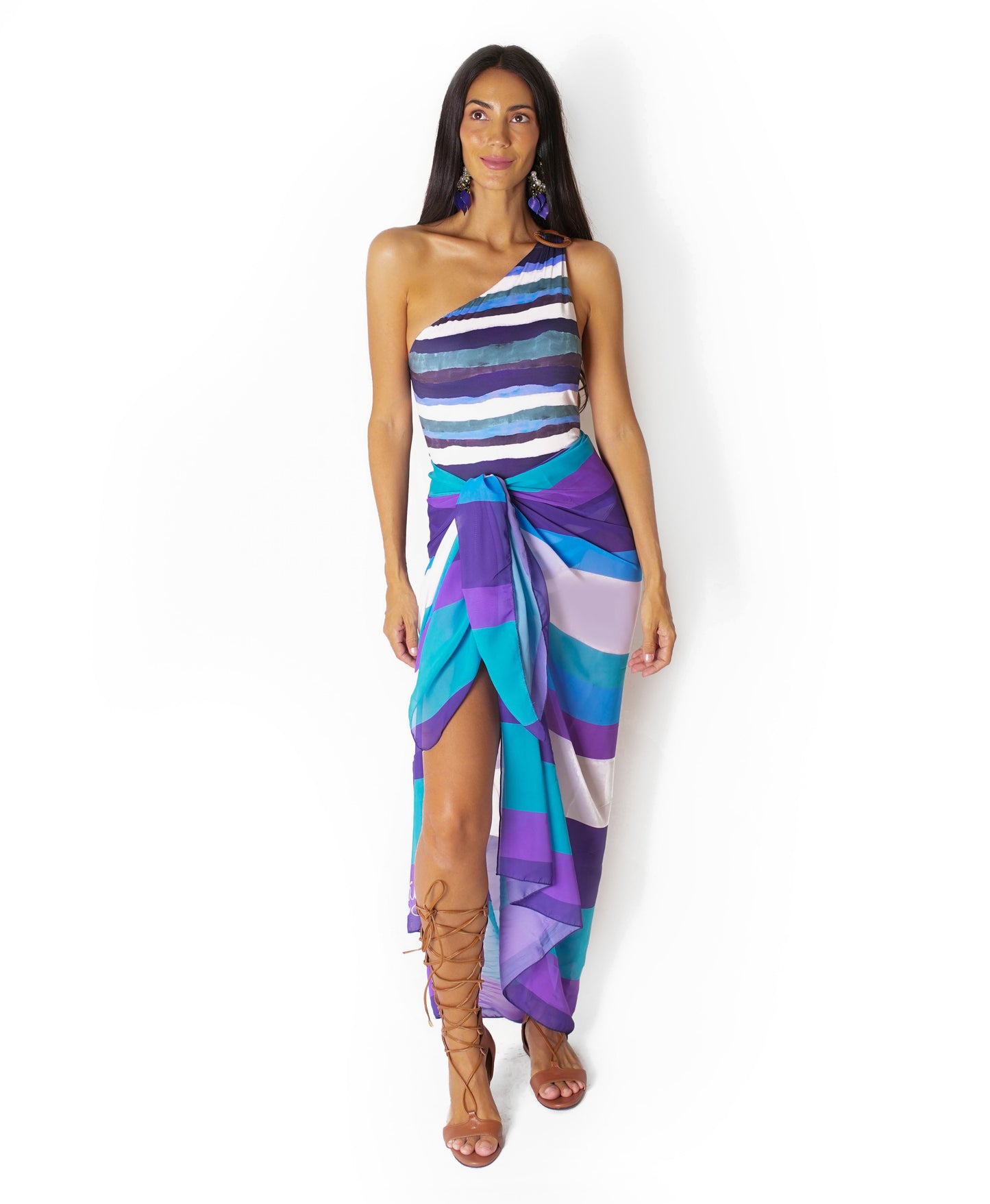SANTORINI SARONG - swimwear online philippines