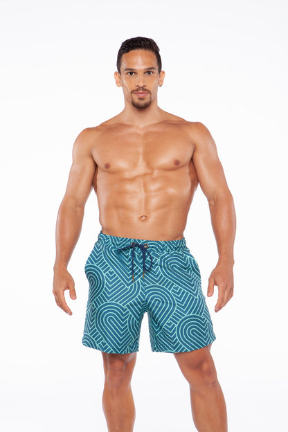 MENS TRUNKS BIG HEART LONG