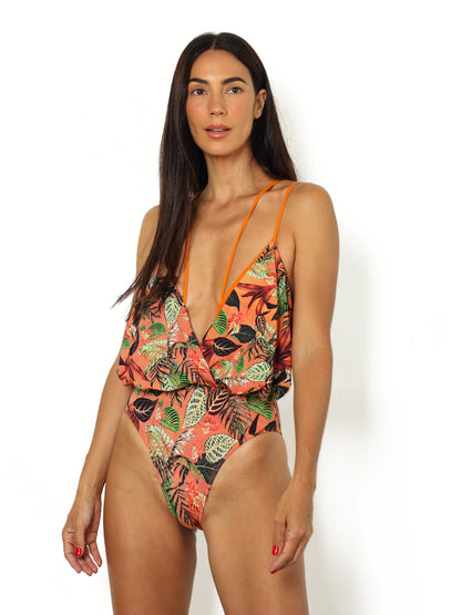 INDIGO MAILLOT PALMERA