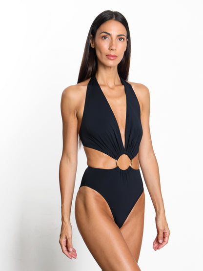 JADE MAILLOT BLACK