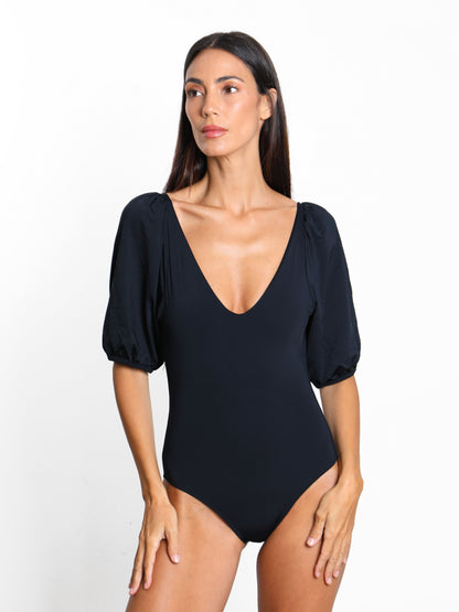 CARISSA MAILLOT BLACK